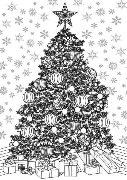 Антистресс "Новогодняя елка"