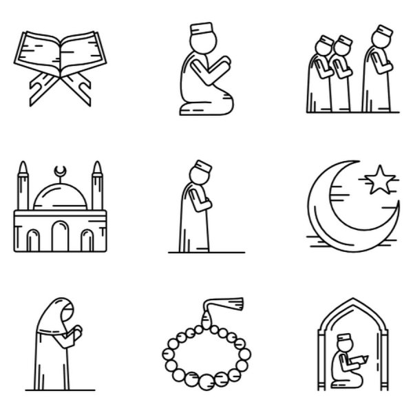 Полумесяц с мечетью