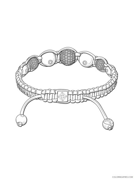Браслет раскраска для детей