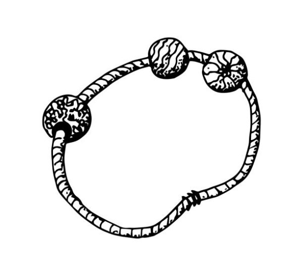 Браслет карандашом