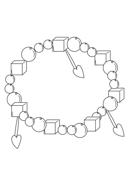 Раскраска кольцо