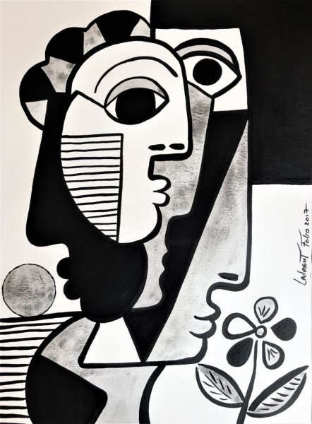 Пабло Пикассо кубизм черно белое