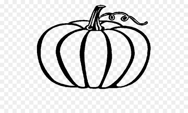 Тыква раскраска для детей