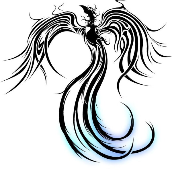 Феникс эскиз