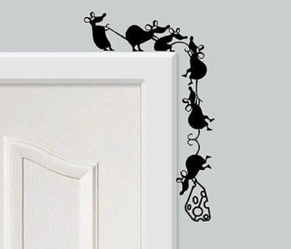 Трафареты для стен