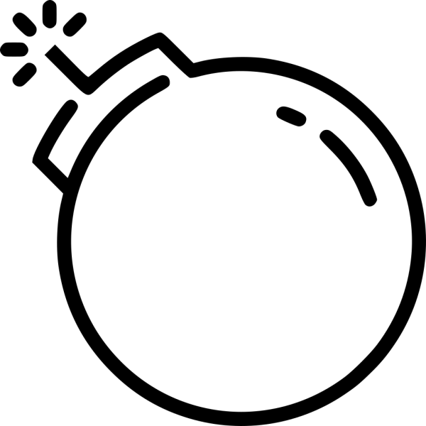 Бомба шаблон