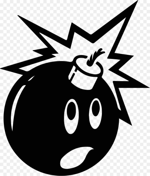 Бомба трафарет