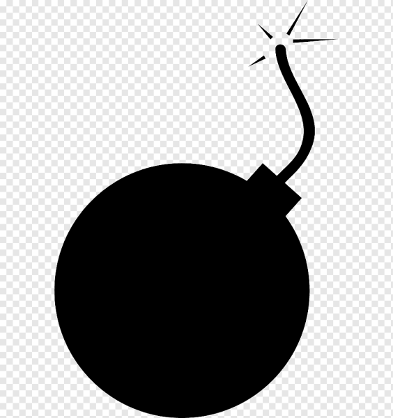 Бомба трафарет