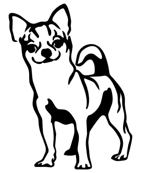 Собака рисунок