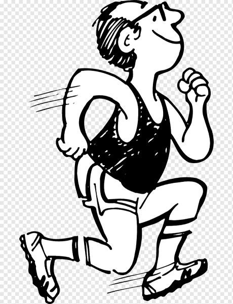 Рисунок на тему бег