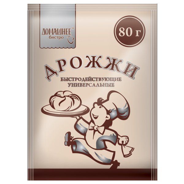 Дрожжи сухие домашнее бистро 11г