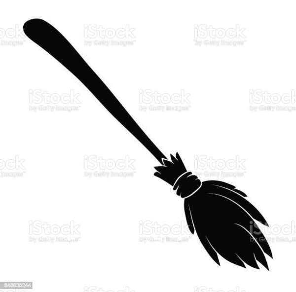 Метла силуэт