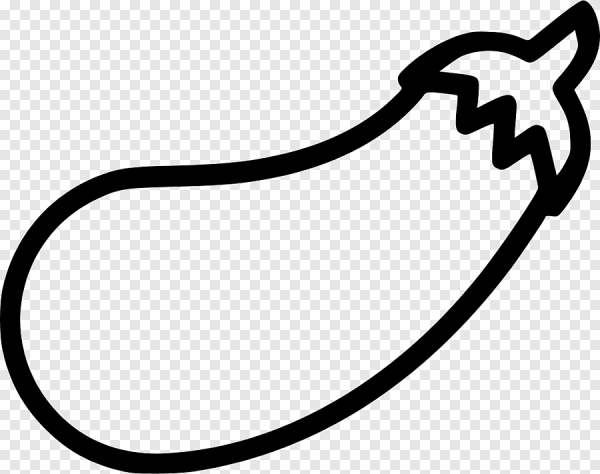 Баклажан раскраска