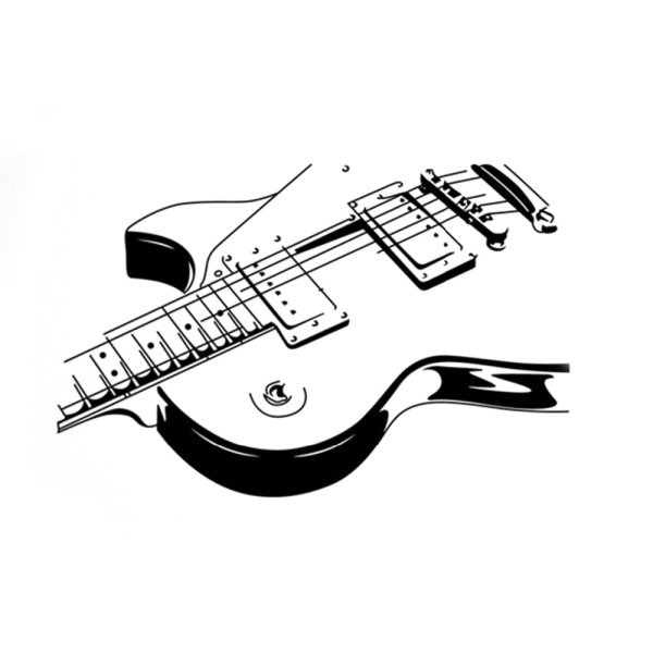 Гитара рисунок