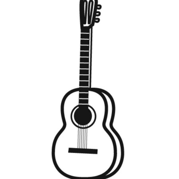 Гитара рисунок