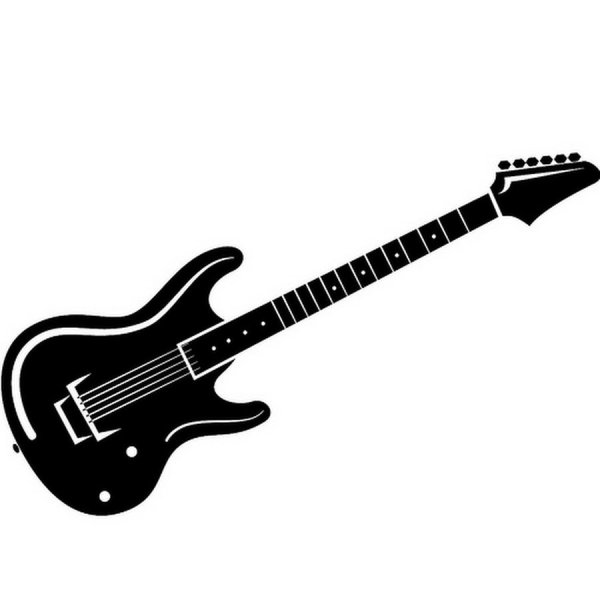 Гитара вектор сбоку