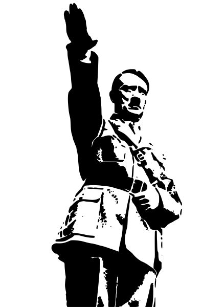 Адольф Гитлер трафарет