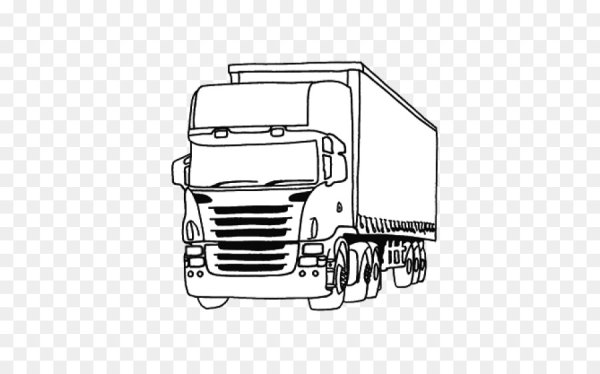 Нарисовать грузовик