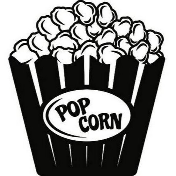 Попкорн силуэт