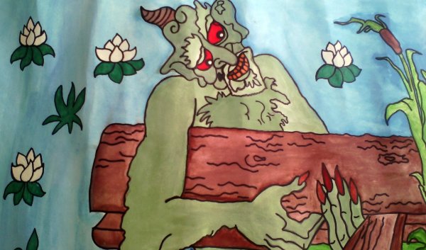 Рисунок Шурале Габдулла Тукай