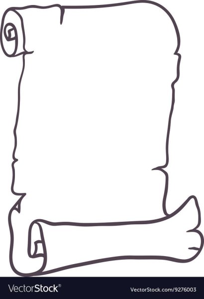 Контур свитка