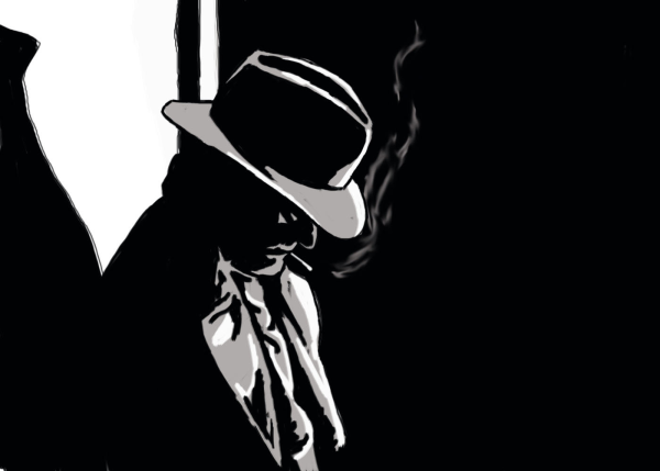 Нуарный детектив арт