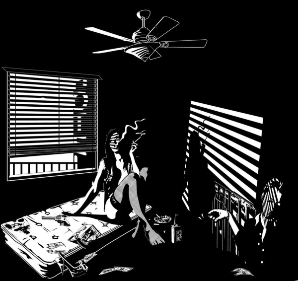 Иллюстрации в стиле Нуар