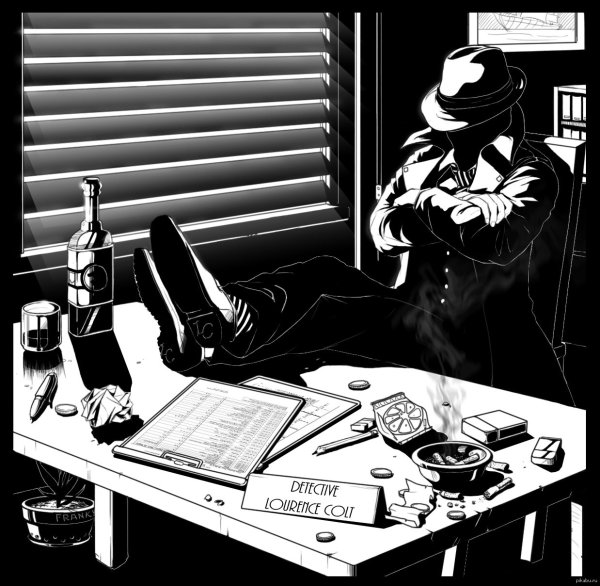 Комиксы в стиле Нуар