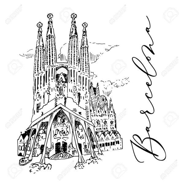 Эскиз Барселона