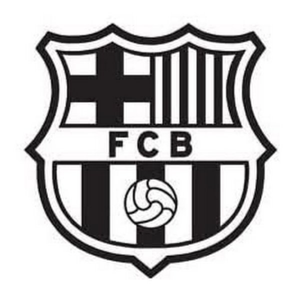 Барселона футбольный клуб лого вектор