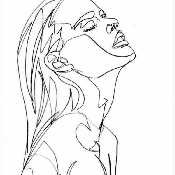 Контурные Наброски