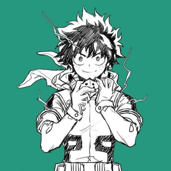 Рисунки Мидори Изуку