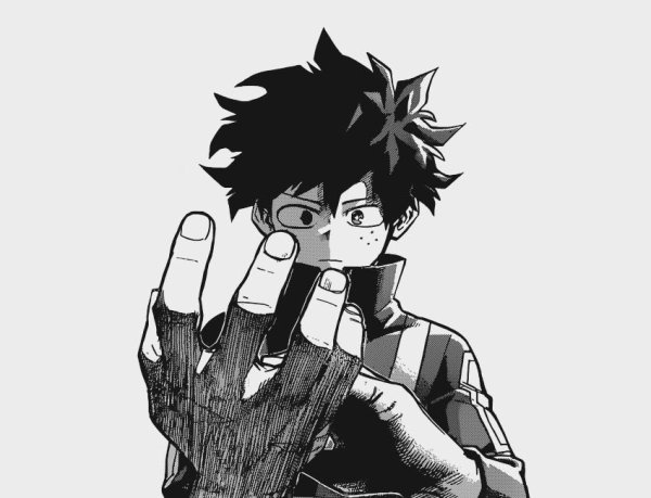 Геройская Академия Манга Мидория