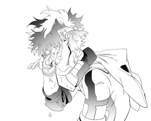 Геройская Академия Манга Мидория