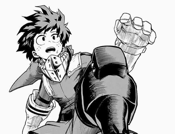 Геройская Академия Манга Мидория