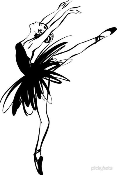 Балерина стилизованная