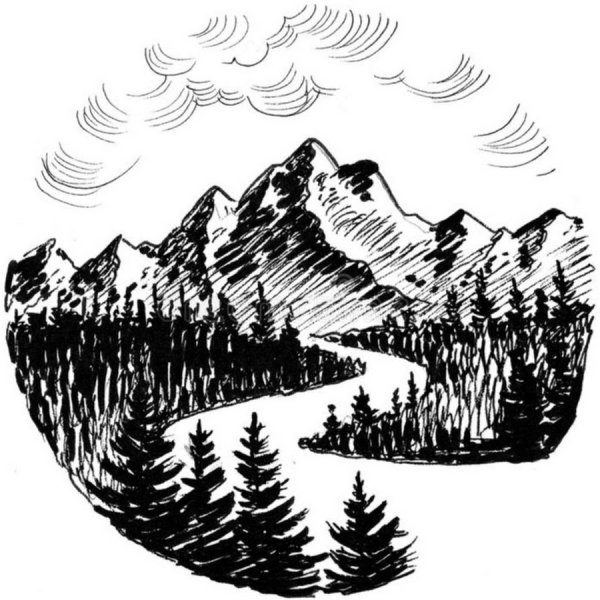 Горы Графика