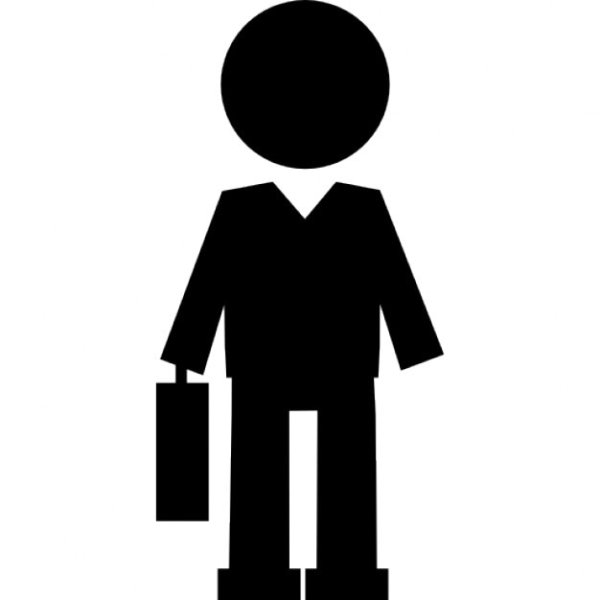 Черный человечек