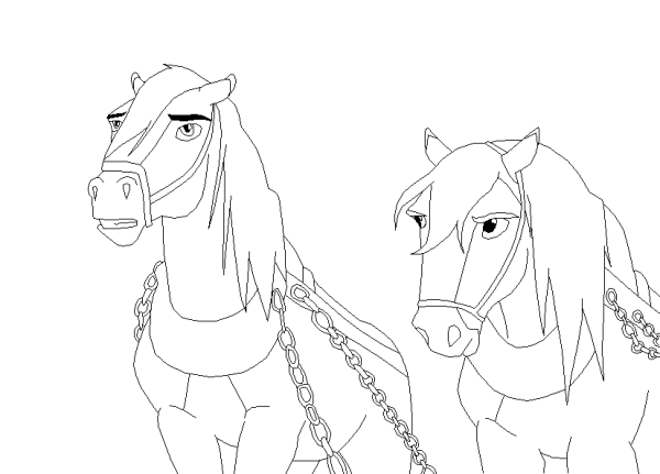 Разукрашки спирит душа прерий