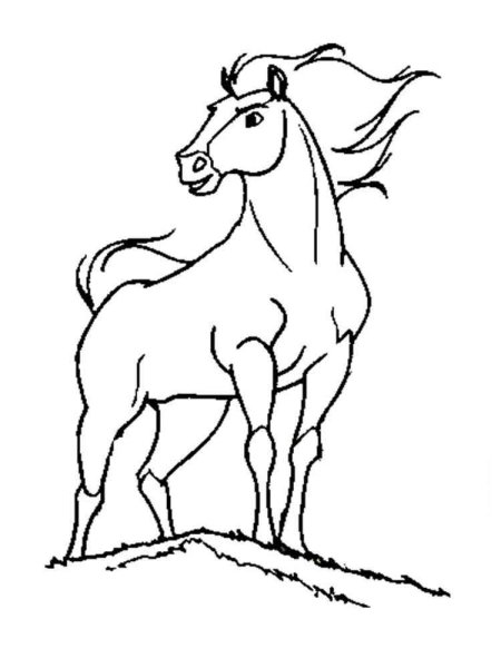 Трафарет спирит