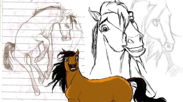 Лайн лошадь из Спирита