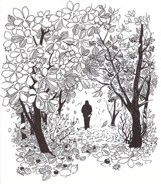 Графические иллюстрации к стихам