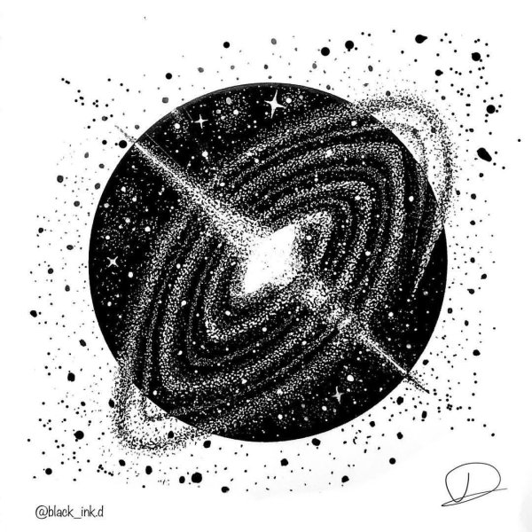 Рисовать черную дыру