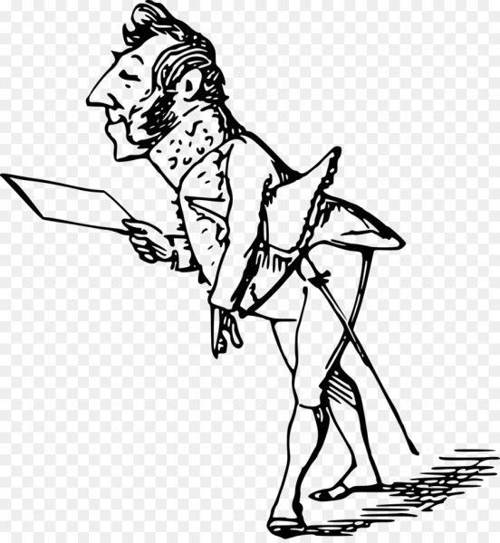 Герой комический рисунок