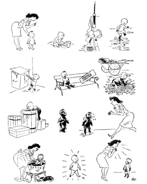 Рисунок Херлуфа Бидструпа радости садоводства