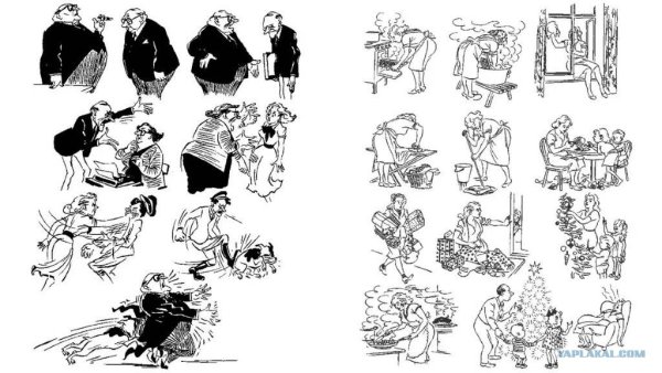 Рисунки Херлуфа Бидструпа