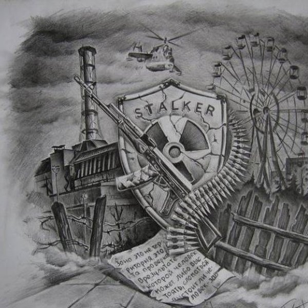 Чернобыльская АЭС тату