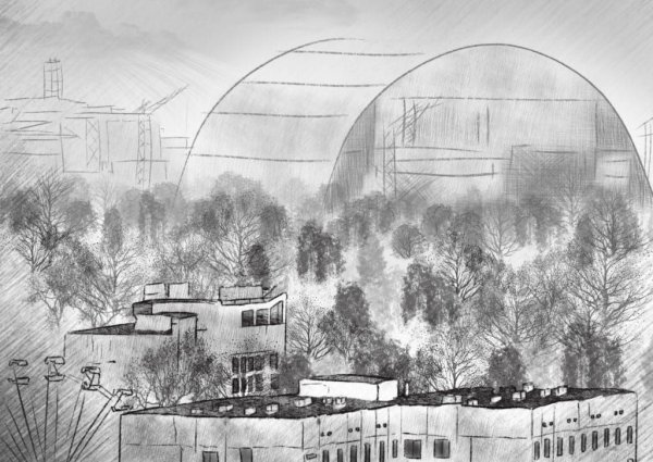 Чернобыль Чернобыльская АЭС раскраска