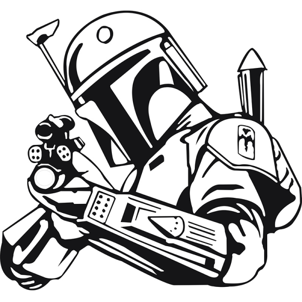 Трафарет Звездные войны