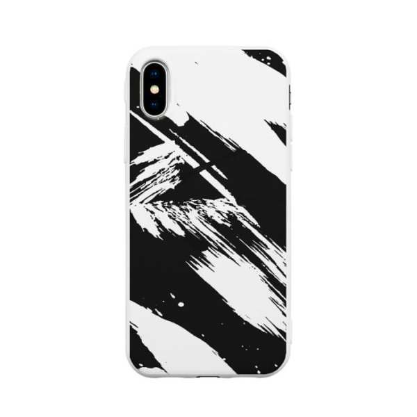 Чёрный чехол с рисунком